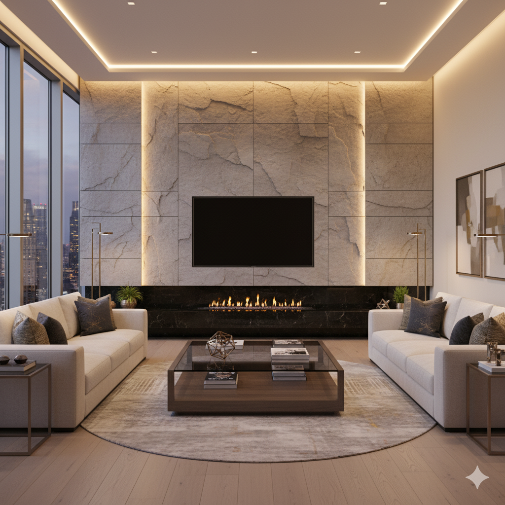 Premium marble interior